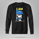 I Am Los Angeles Chargers Snoopy 9 Sweatshirt