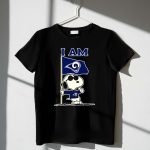 I Am Los Angeles Rams Snoopy 1 T Shirt