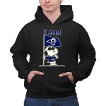 I Am Los Angeles Rams Snoopy 2 Hoodie