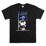 I Am Los Angeles Rams Snoopy T Shirt 6