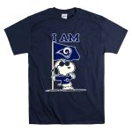 I Am Los Angeles Rams Snoopy T Shirt 7