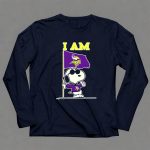 I Am Minnesota Vikings Snoopy 6 Long Sleeves