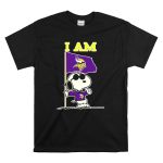 I Am Minnesota Vikings Snoopy T Shirt 6