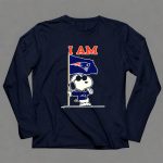 I Am New England Patriots Snoopy Flag 6 Long Sleeves
