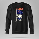 I Am New England Patriots Snoopy Flag 9 Sweatshirt