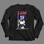 I Am New York Giants Snoopy Flag 4 Long Sleeves