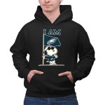 I Am Philadelphia Eagles Snoopy Flag 2 Hoodie