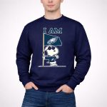 I Am Philadelphia Eagles Snoopy Flag 3 Sweatshirt