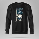 I Am Philadelphia Eagles Snoopy Flag 9 Sweatshirt