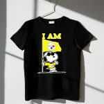 I Am Pittsburgh Steelers Snoopy Flag 1 T Shirt