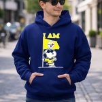 I Am Pittsburgh Steelers Snoopy Flag 8 Hoodie