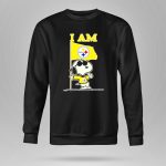 I Am Pittsburgh Steelers Snoopy Flag 9 Sweatshirt