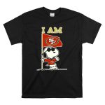 I Am San Francisco 49ers Snoopy Flag T Shirt 6
