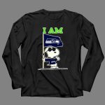 I Am Seattle Seahawks Snoopy Flag 4 Long Sleeves