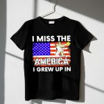 I Miss the America I Grew Up in Snoopy US Flag 1 T Shirt
