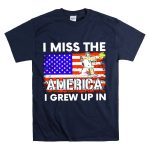 I Miss the America I Grew Up in Snoopy US Flag T Shirt 7