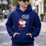 I Want a Dog for Christmas Charlie Brown Snoopy Hugging Linus Snow Scene T Shirt 8 1.jpg