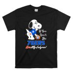 If You Dont Like 76ers Kiss My Endzone Snoopy Philadelphia Basketball T Shirt 6