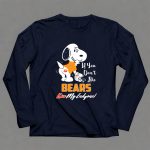 If You Dont Like Bears Kiss My Endzone Snoopy And Chicago Bears Fans 6 Long Sleeves