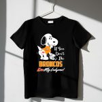 If You Dont Like Broncos Kiss My Endzone Snoopy Denver Broncos Fans 1 T Shirt