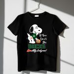 If You Dont Like Bucks Kiss My Endzone Snoopy And Milwaukee Bucks Fans 1 T Shirt