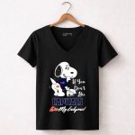 If You Dont Like Capitals Kiss My Endzone Snoopy Washington Capitals 7 Womens V Neck.jpg