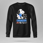 If You Dont Like Chargers Kiss My Endzone Snoopy Los Angeles 9 Sweatshirt