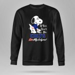 If You Dont Like Colts Kiss My Endzone Snoopy Indianapolis Colts Fans 9 Sweatshirt