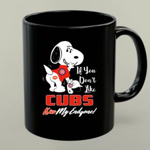 If You Dont Like Cubs Kiss My Endzone Snoopy Chicago Cubs Fans 1 mug.jpg