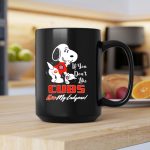 If You Dont Like Cubs Kiss My Endzone Snoopy Chicago Cubs Fans 2 mug.jpg