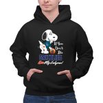 If You Dont Like Grizzlies Kiss My Endzone Snoopy Memphis Grizzlies Fans 2 Hoodie