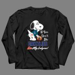 If You Dont Like Grizzlies Kiss My Endzone Snoopy Memphis Grizzlies Fans 4 Long Sleeves