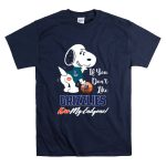 If You Dont Like Grizzlies Kiss My Endzone Snoopy Memphis Grizzlies Fans T Shirt 7