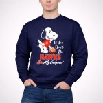 If You Dont Like Hawks Kiss My Endzone Snoopy And Atlanta Basketball Fans 3 Sweatshirt