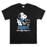 If You Dont Like Hornets Kiss My Endzone Snoopy Charlotte Hornets T Shirt 6