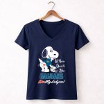 If You Dont Like Jaguars Kiss My Endzone Snoopy Jacksonville Jaguars 5 Womens V Neck