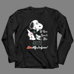 If You Dont Like Jets Kiss My Endzone Snoopy New York Jets Fans 4 Long Sleeves