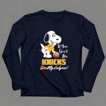 If You Dont Like Knicks Kiss My Endzone Snoopy And New York Knicks 6 Long Sleeves