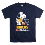 If You Dont Like Knicks Kiss My Endzone Snoopy And New York Knicks T Shirt 7