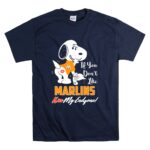 If You Dont Like Marlins Kiss My Endzone Snoopy Miami Fans T Shirt 7.jpg