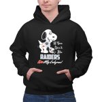 If You Dont Like Raiders Kiss My Endzone Snoopy Oakland Fan 2 Hoodie