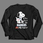 If You Dont Like Raiders Kiss My Endzone Snoopy Oakland Fan 4 Long Sleeves