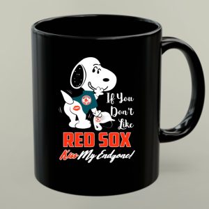 If You Dont Like Red Sox Kiss My Endzone Snoopy Boston Red Sox 1 mug.jpg