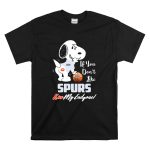 If You Dont Like Spurs Kiss My Endzone Snoopy San Antonio Spurs T Shirt 6
