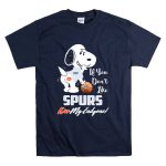 If You Dont Like Spurs Kiss My Endzone Snoopy San Antonio Spurs T Shirt 7