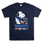 If You Dont Like Timberwolves Kiss My Endzone Snoopy Minnesota Timberwolves Fans T Shirt 7