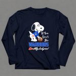 If You Dont Like Warriors Kiss My Endzone Snoopy Golden State Fans 6 Long Sleeves