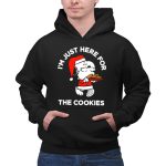 Im Just Here for the Cookies Peanuts Snoopy Santa 2 Hoodie 1.jpg