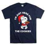 Im Just Here for the Cookies Peanuts Snoopy Santa T Shirt 7 1.jpg