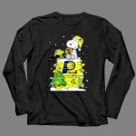 Indiana Pacers Snoopy Christmas Peanuts Lover 4 Long Sleeves